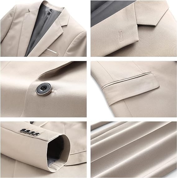 Drevore™ Prestige Beige Suit
