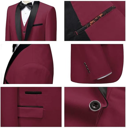 Drevore™ Royal Burgundy Tuxedo