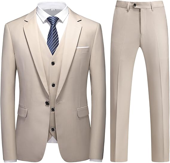 Drevore™ Prestige Beige Suit