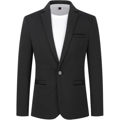 "The Nexus" Casual Black Blazer