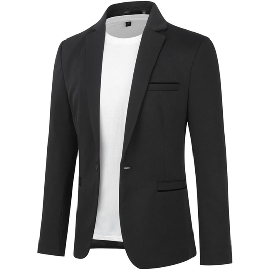 "The Nexus" Casual Black Blazer